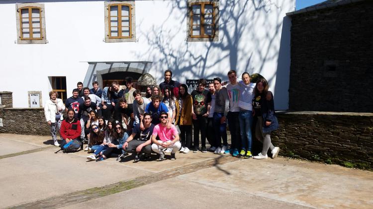 O alumnado de 4º da ESO do CPI Castro Baxoi de Miño visitou a Casa-Museo 