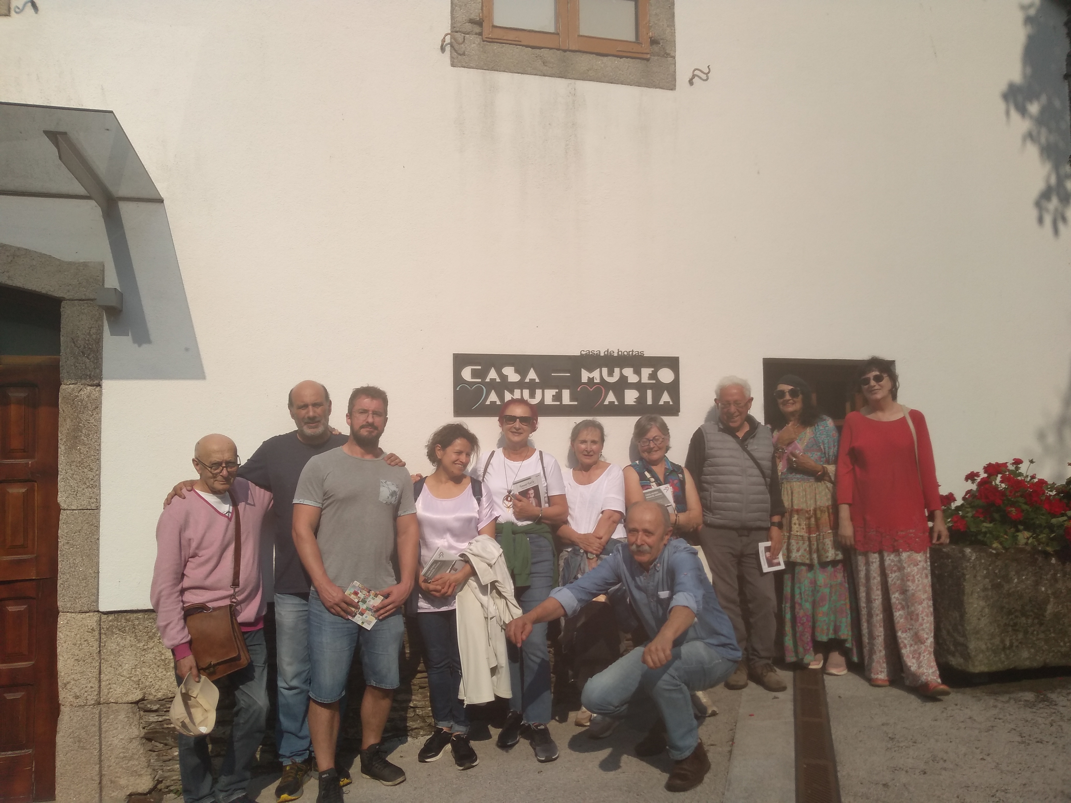 Aproveitando a presenza no Convivio estes amigos visitaron a Casa-Museo