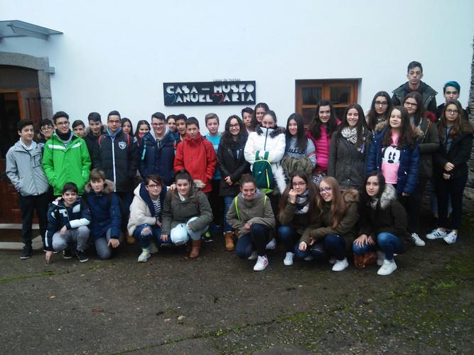 O alumnado do CPI Alcalde Xosé Pichel de Coristanco cumpriu a tradición e, por decembro, visitou a Casa-Museo
