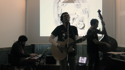 Concerto de Berlai presentando