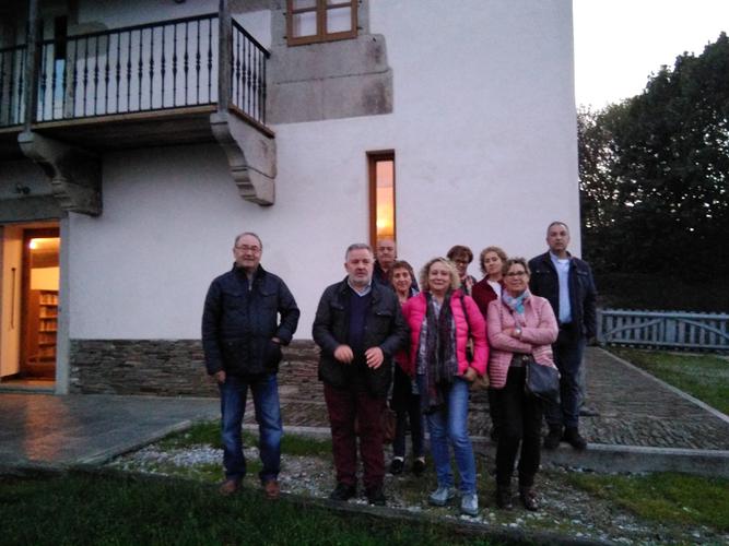Profesionais da saúde de Lugo e de Ourense visitaron a Casa-Museo Manuel María
