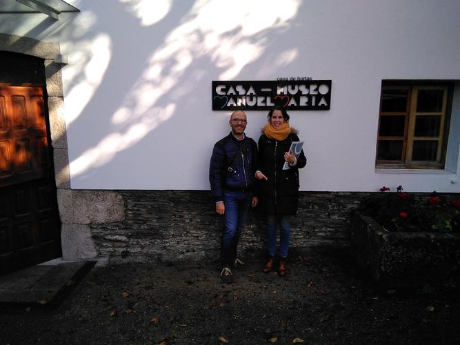 Cerdeña, con vencellos para estes visitantes, foi descuberta na Casa-Museo de Manuel María