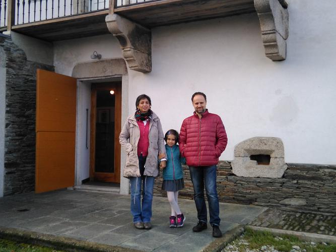 Desde As Mariñas veu esta familia para coñecer un pouquiño máis a Manuel María