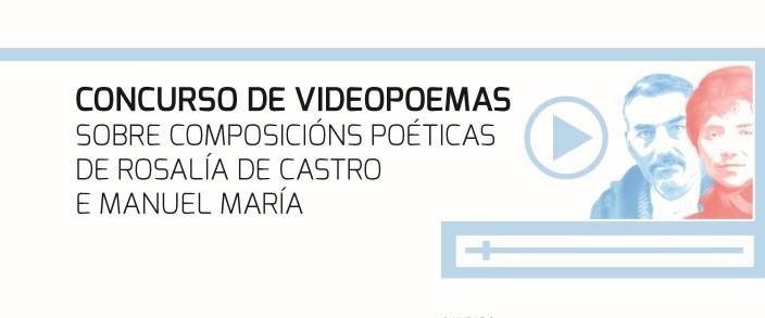 Finalistas da II edición do Concurso de videopoemas sobre composicións poéticas de Rosalía e de Manuel María