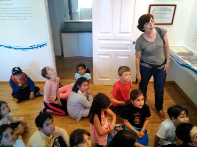 Alumnado de segundo de primaria do CEIP María Pita da Coruña visitou a Casa-Museo esta semana