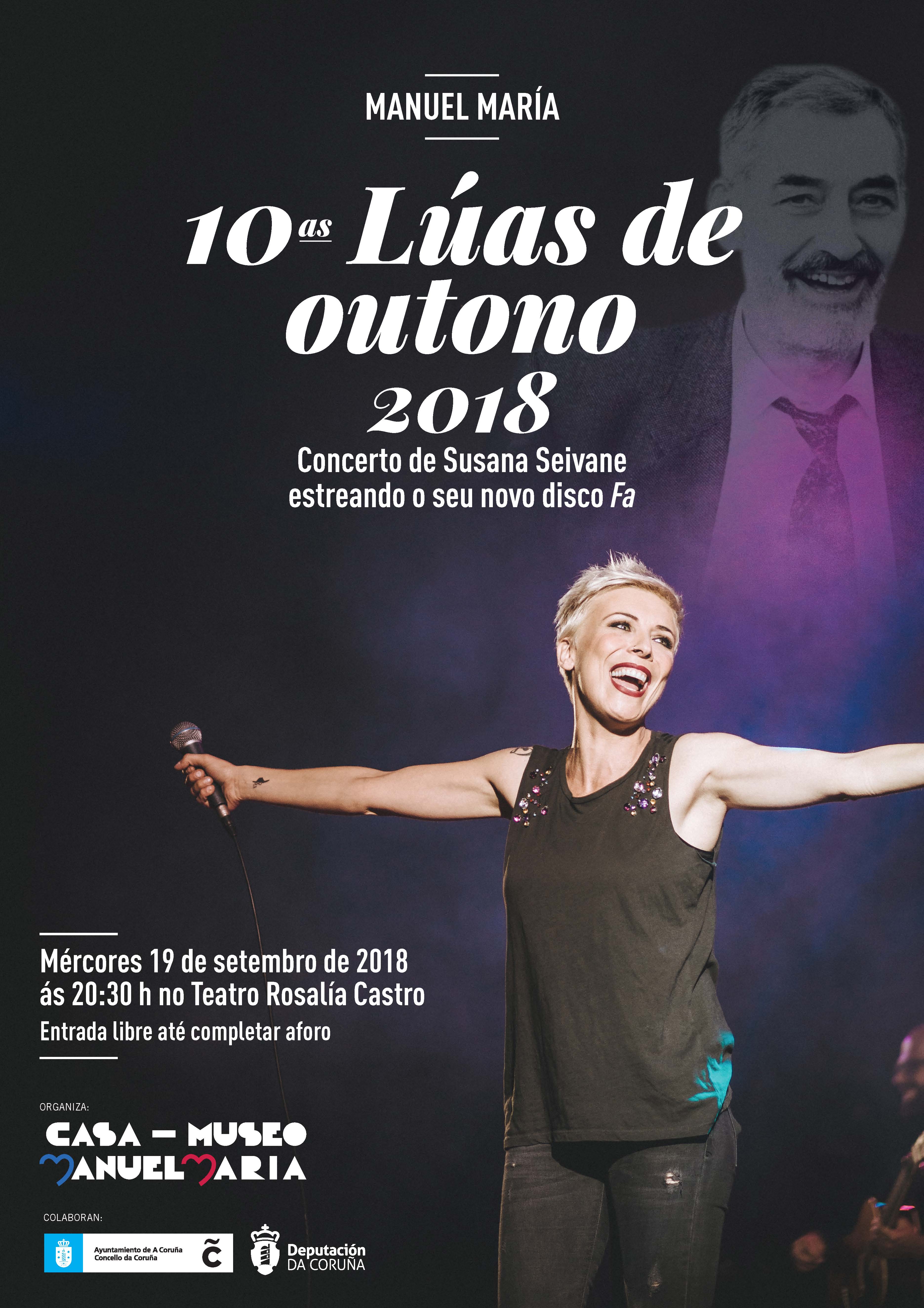 Susana Seivane estreará o seu novo disco 