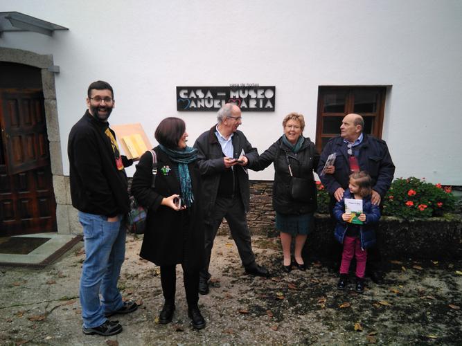 O feriado de Santos foi o día escollido por esta familia para visitar a Casa-Museo 