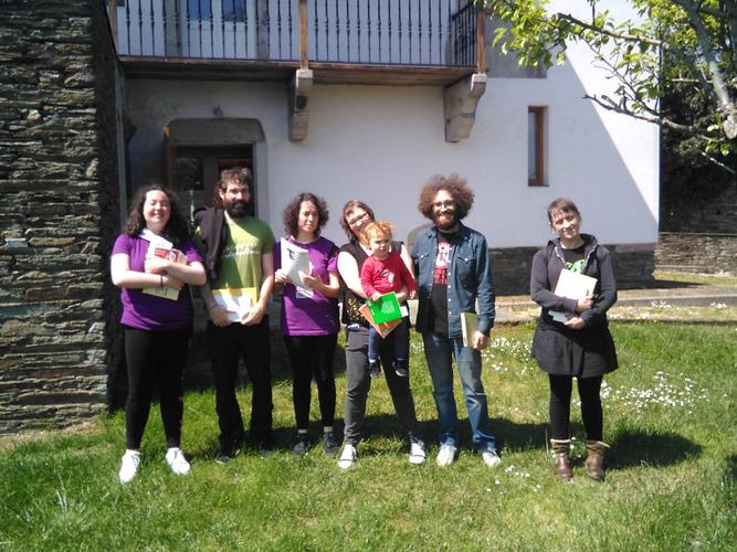 Desde Trazo e camiño a Mondoñedo, parada en Outeiro para coñeceren a casa do escritor chairego