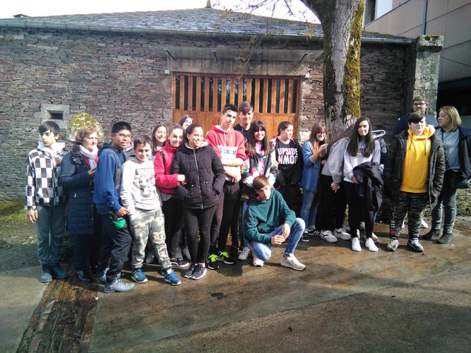 Alumnado do clube de lectura do IES de Catabois-Ferrol