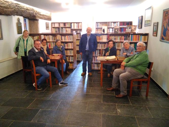 O Clube de Lectura de Fonmiñá (A Pastoriza) veu coñecer algo máis da obra Manuel María