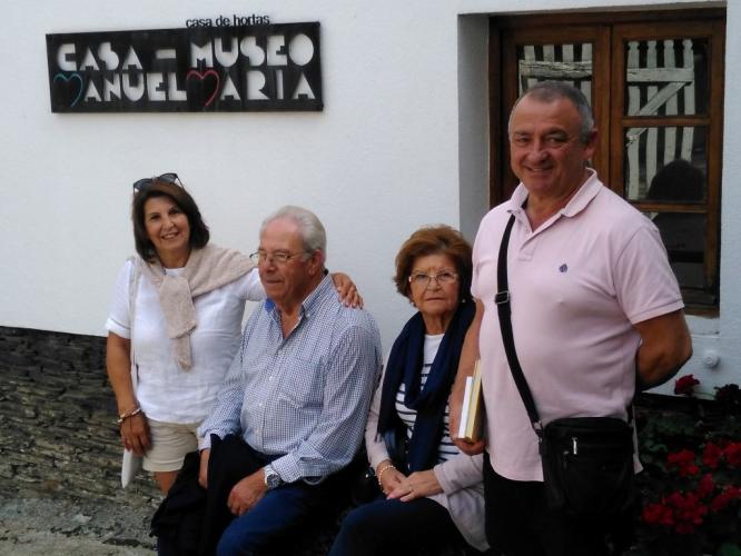 A lagoa de Cospeito e a Casa-Museo Manuel María son os lugares escollidos por estes veciños de Xove para gozar este domingo de setembro