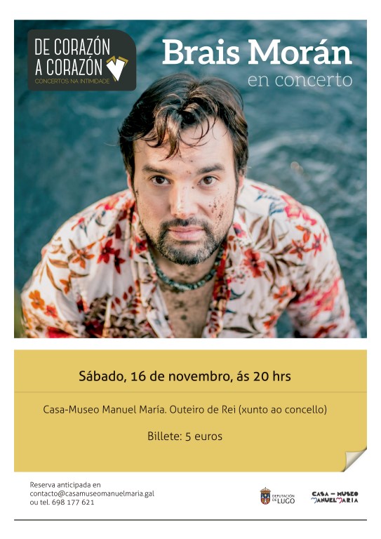 Brais Morán, en concerto 