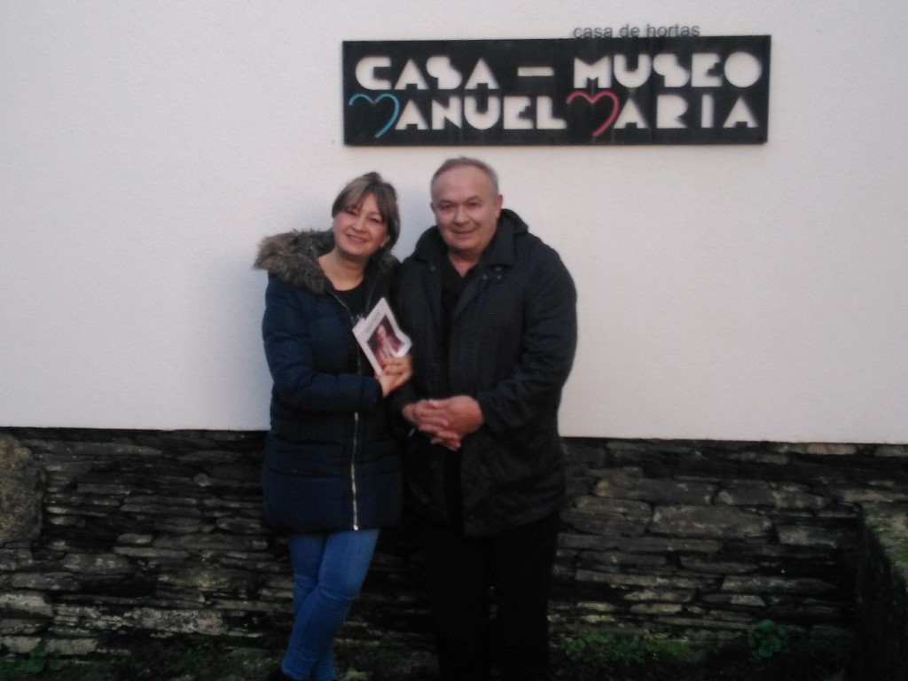 Unha sobriña do pintor Blas Lourés descubriu algunha obra do seu tío nas paredes da Casa-Museo