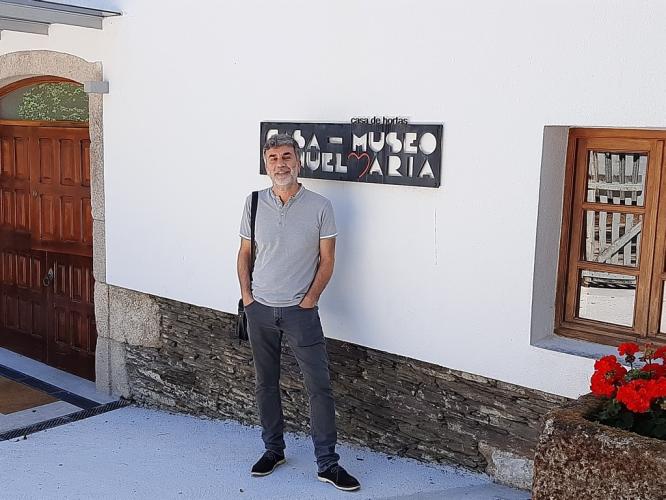 Visita con lembranzas de Manuel María en Barakaldo