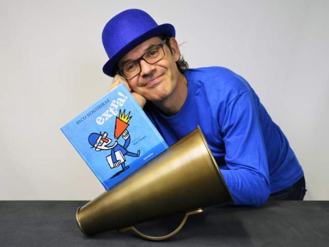 Paco Nogueiras estará este próximo sábado presentando o seu xornal musical. EXTRA!