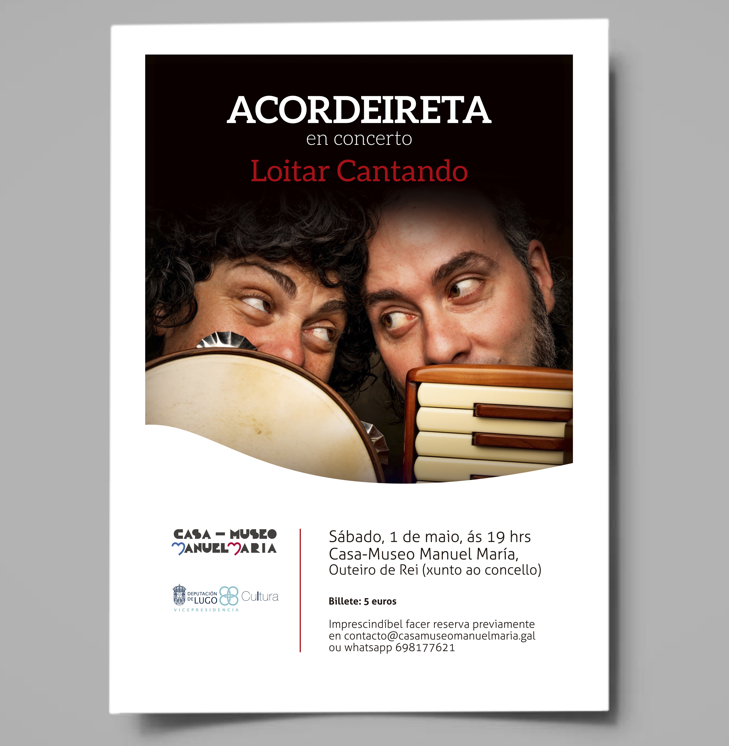 Acordeireta en concerto