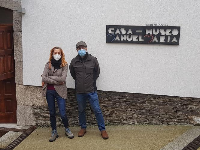 Camiño de Lugo con parada na casa natal de Manuel María