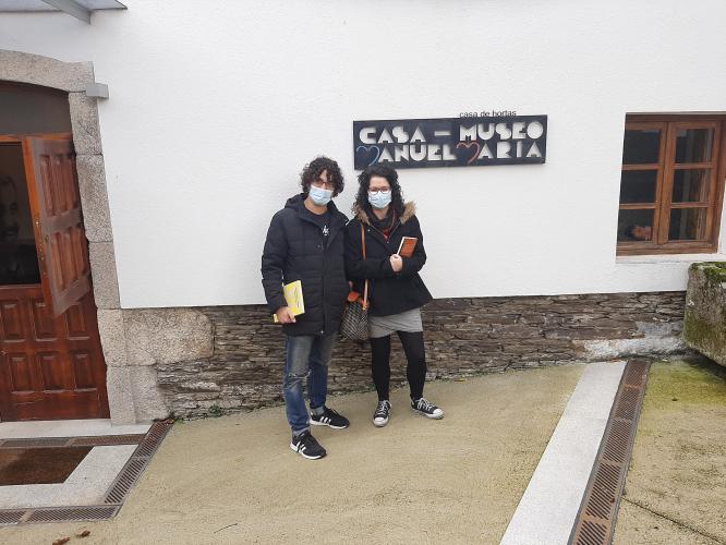 Hai tempo que querían visitar a Casa-Museo Manuel María.. e hoxe foi o día