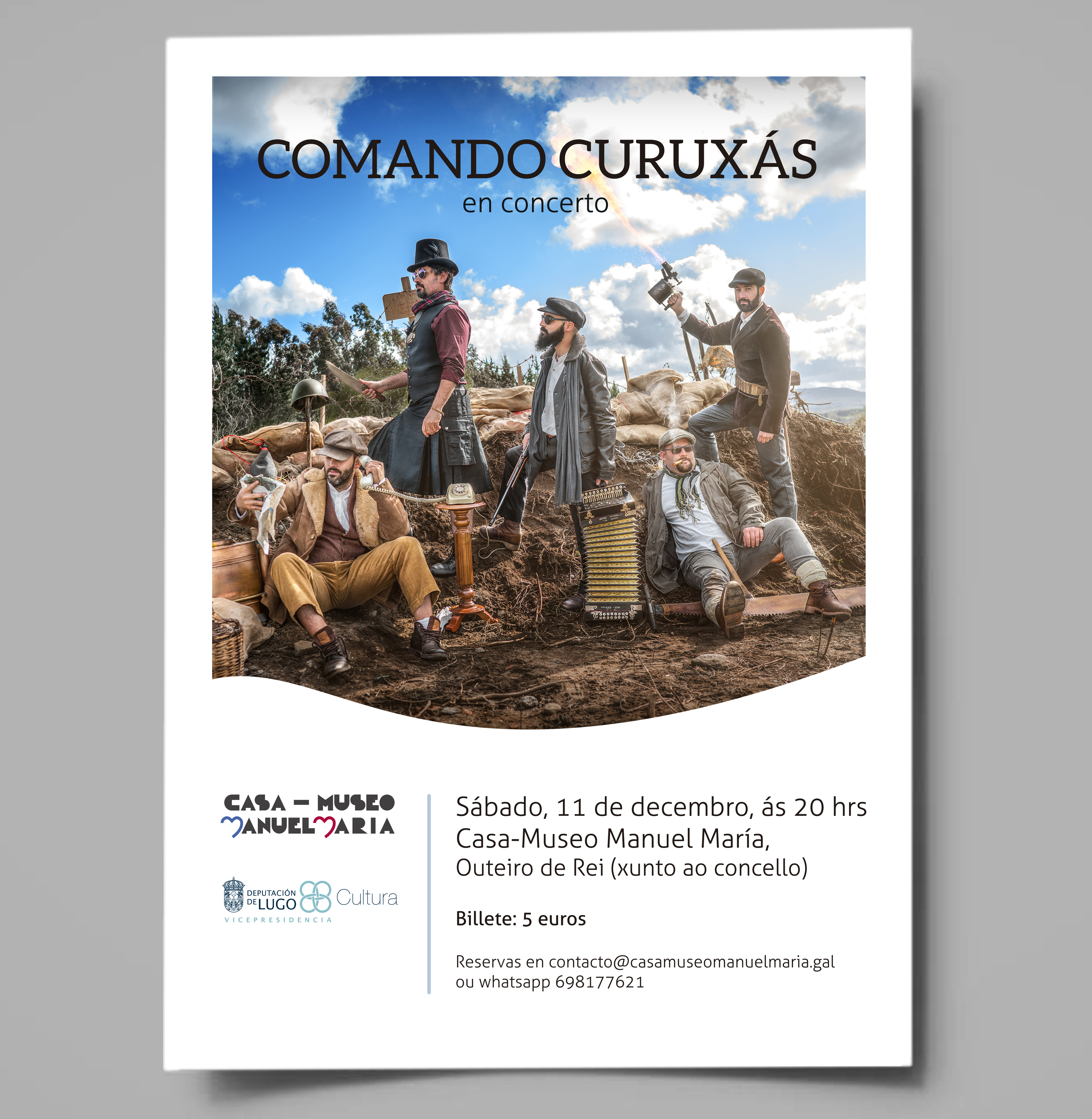 Comando Curuxás en concerto