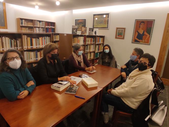 O pasado 11 de decembro reuiniuse por última vez este ano o Clube de Lectura da Casa-Museo Manuel María