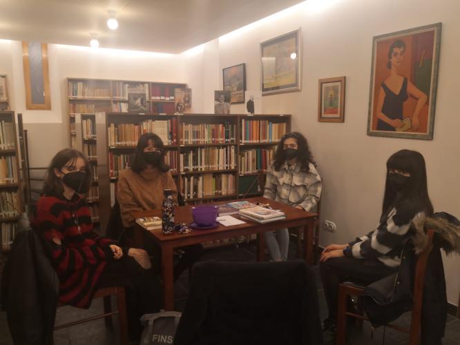 Reseña do último encontro do Clube de Lectura Xuvenil