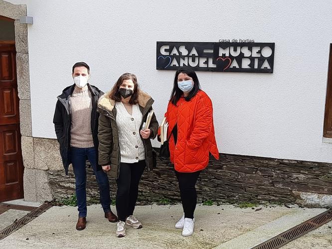 Estas veciñas da Coruña viñeron aprofundar un bocado máis en Manuel María