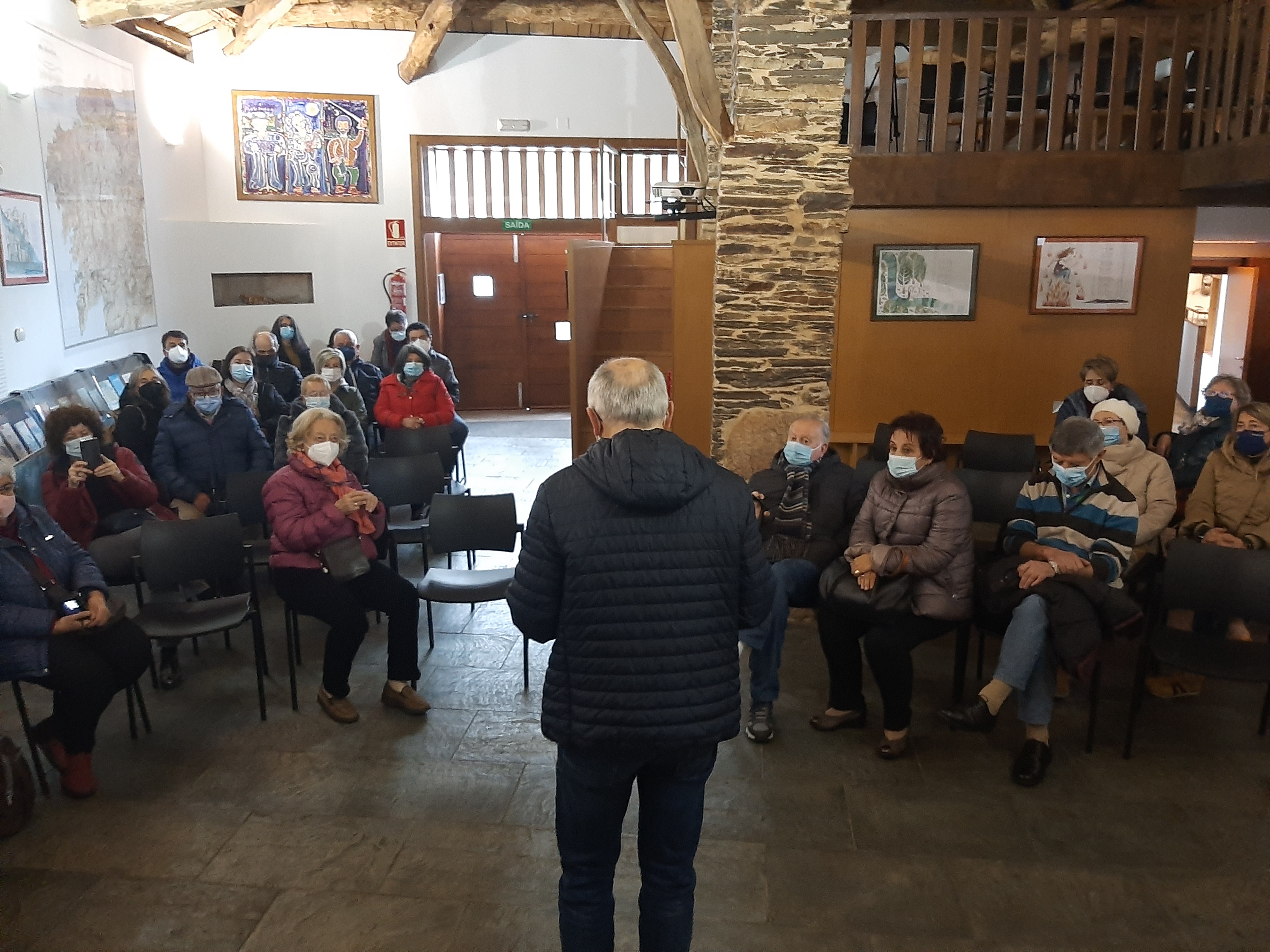 A Casa-Museo Manuel María foi un dos espazos que visitaron as amigas da A.C. Francisco Lanza de Ribadeo 