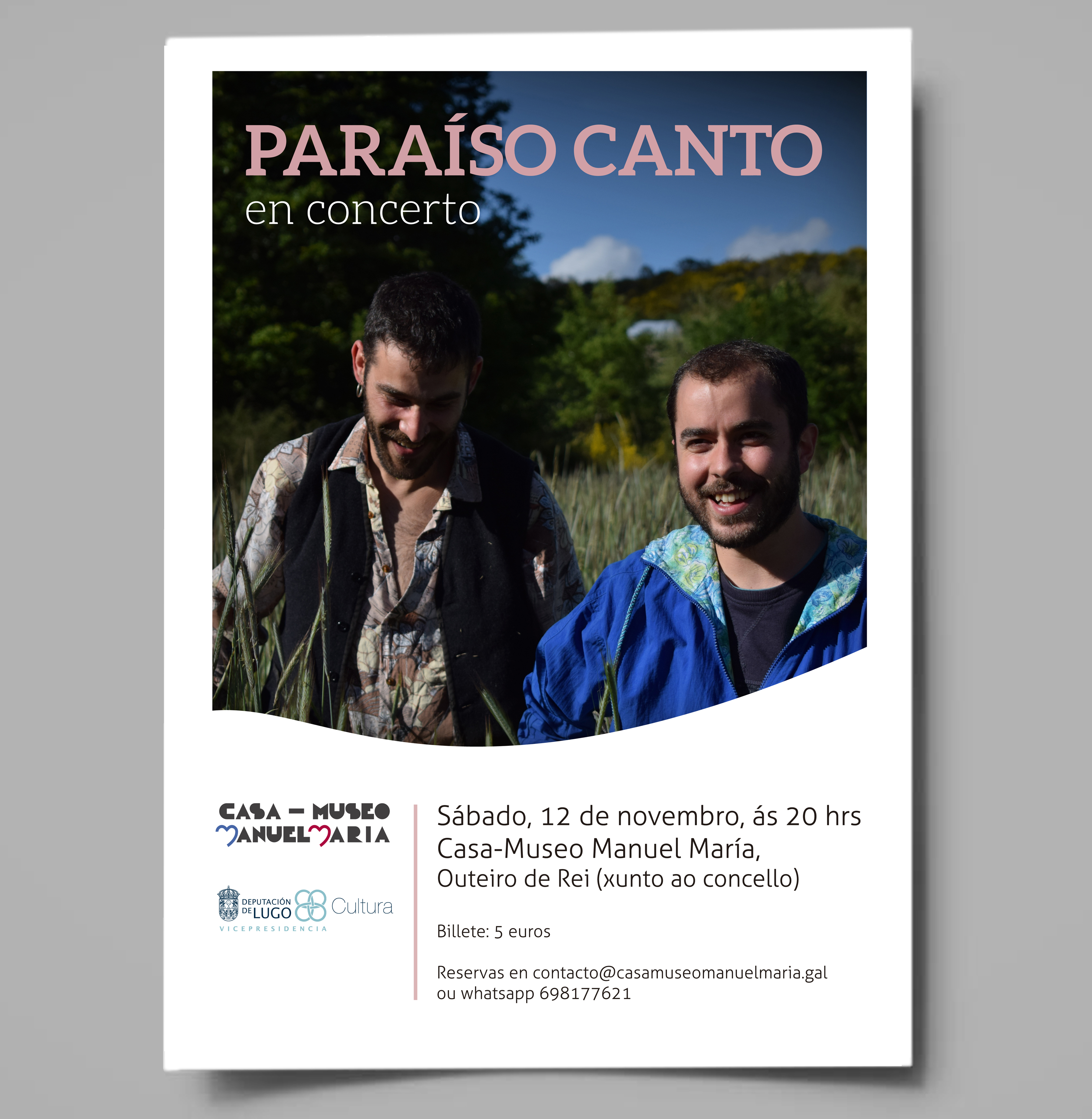 Paraíso Canto en concerto 