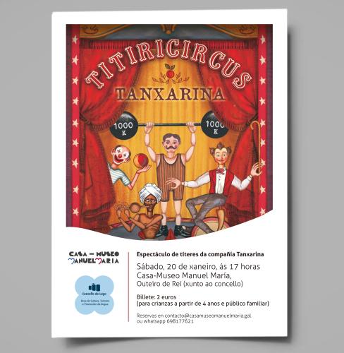 Tanxarina, este sábado, na Casa-Museo Manuel María