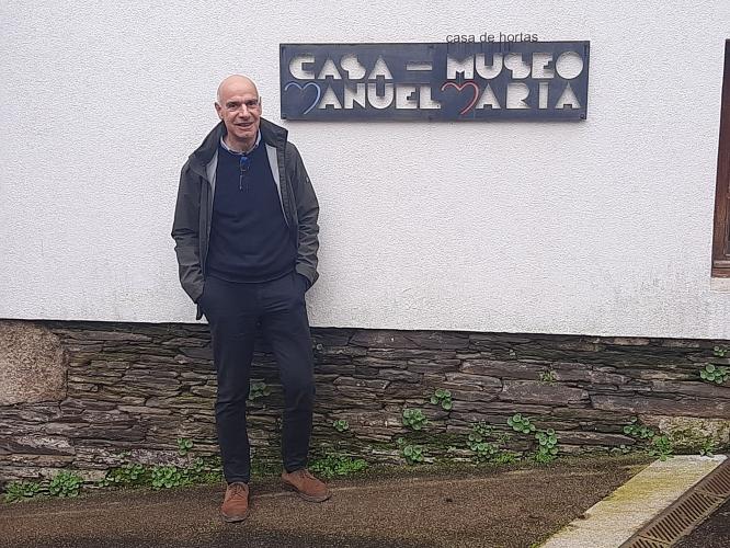 Manuel compartiu connosco lecturas de Manuel María