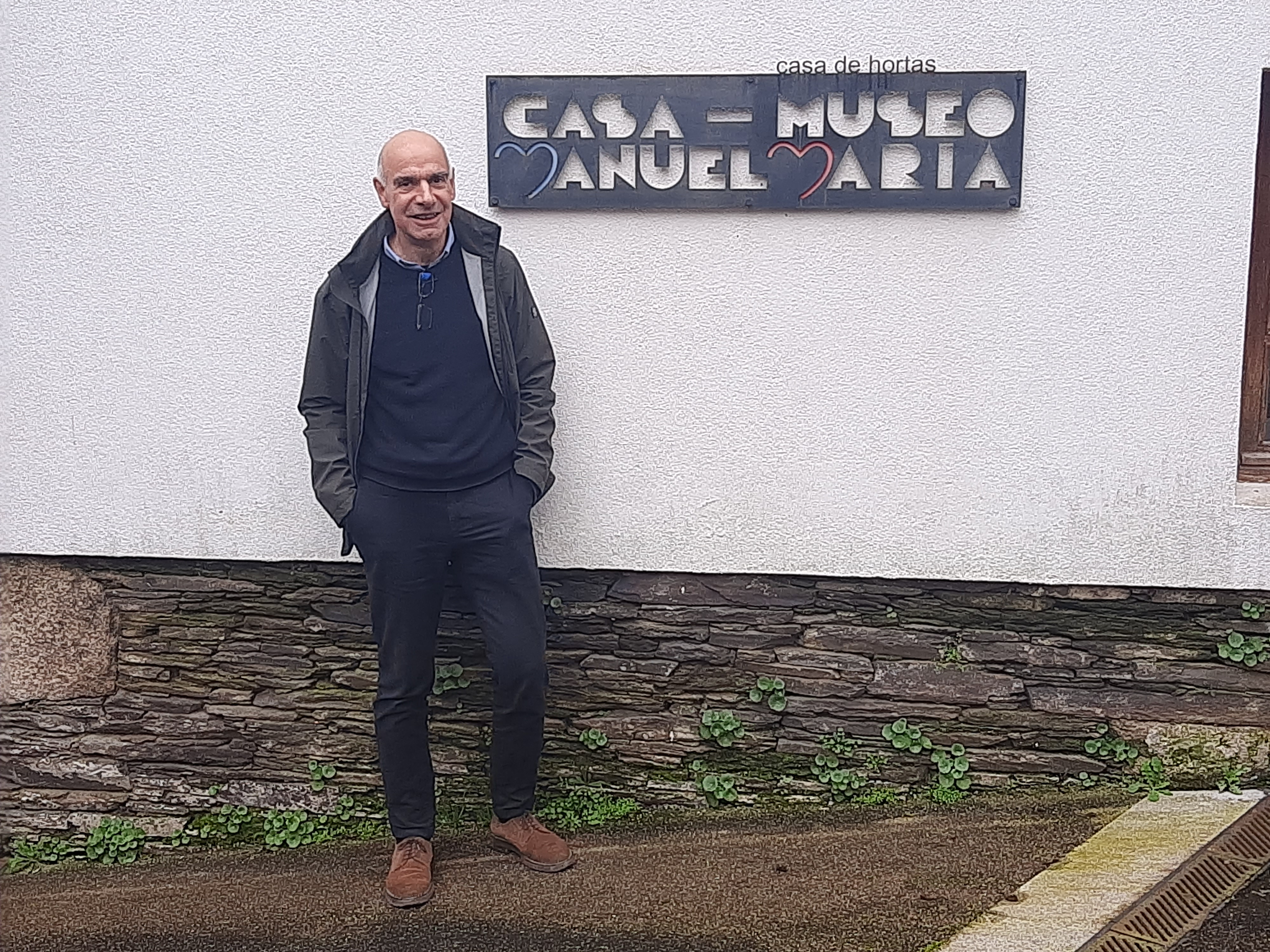 Manuel compartiu connosco lecturas de Manuel María
