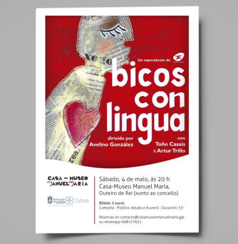 A programación da Casa-Museo inicia o mes das letras coa comedia