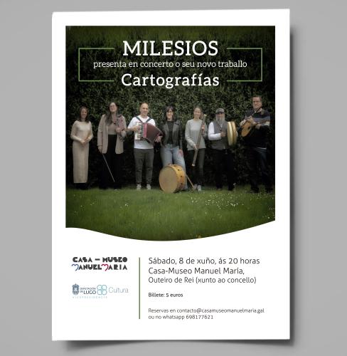 Milesios presenta este sábado, na Casa-Museo Manuel María,