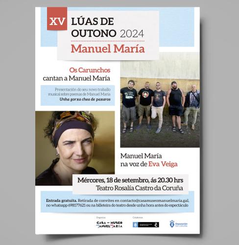 Eva Veiga e Os Carunchos protagonizarán unha nova edición de Lúas de Outono