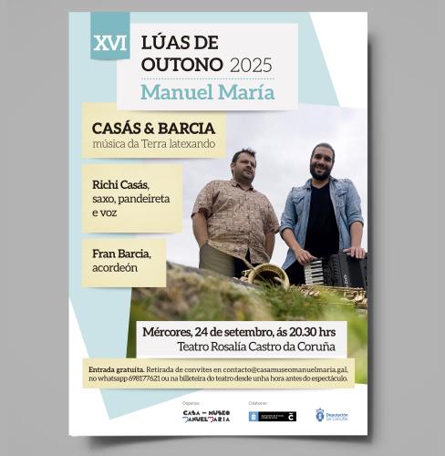 Lúas de Outono 2025 será o próximo 24 de setembro no Teatro Rosalía Castro