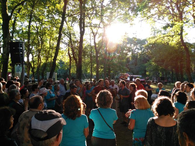 O Convivio da Cultura Galega volveu encher de festa, un ano máis, a Santa Isabel de Outeiro de Rei 