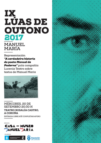 Lúas de Outono chega á súa novena edición coa representación, sobre textos de Manuel María, de