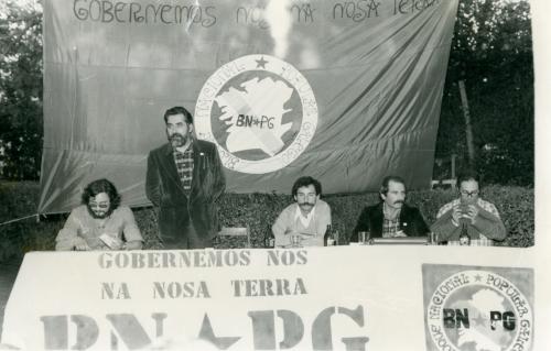 Mitin do BN-PG en San Clodio (Monforte)