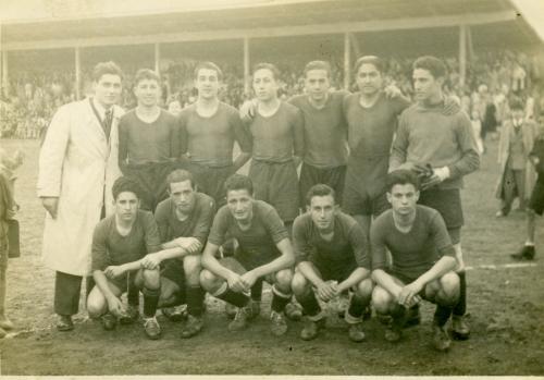 Coa selección do Instituto de Lugo.