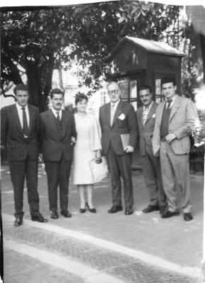 Con Fermín Boza-Brey e Franco Grande.