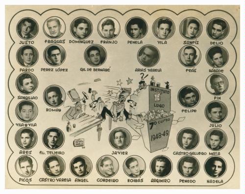 7º de bacharelato no Instituto de Lugo.